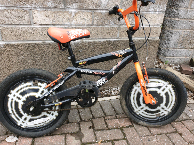 nerf kids bike